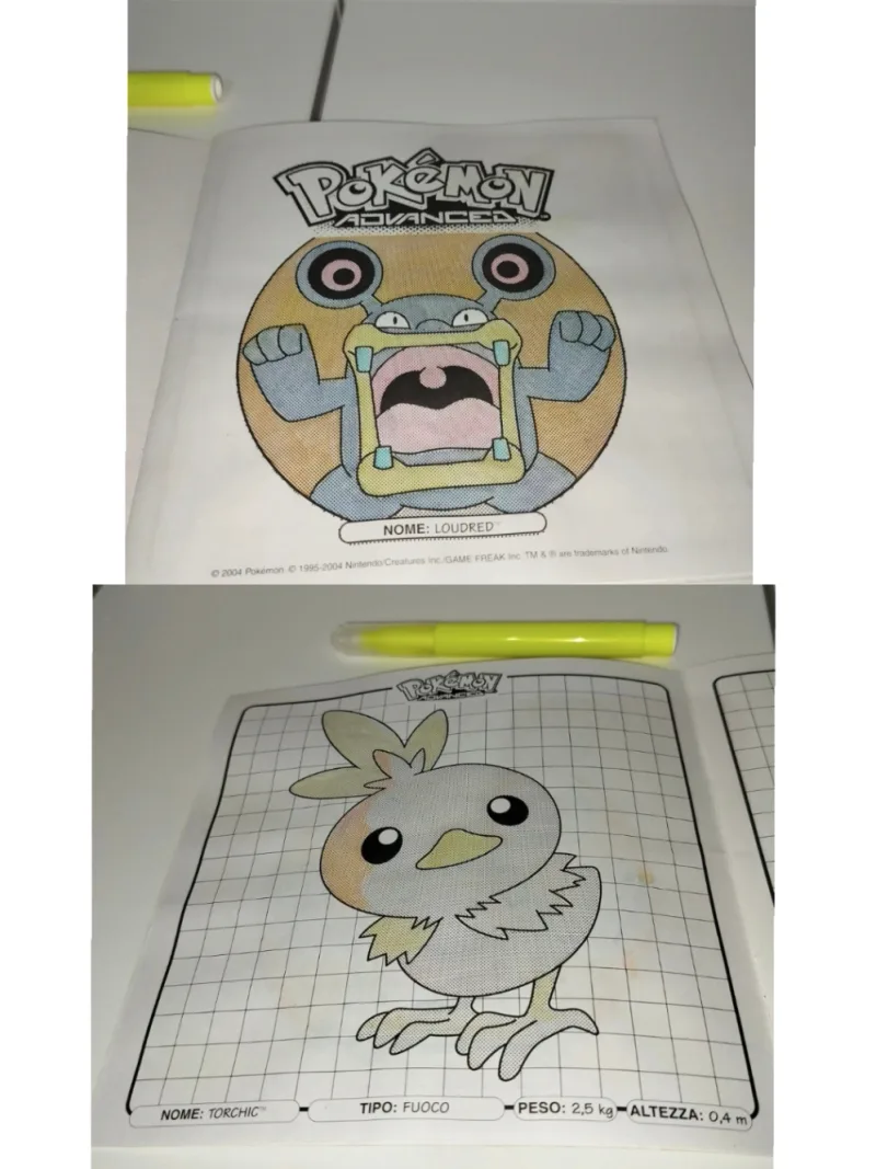 Album da colorare Pokémon Advanced con pennarello svelacolori. — foto 5